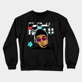 hip hop music Crewneck Sweatshirt